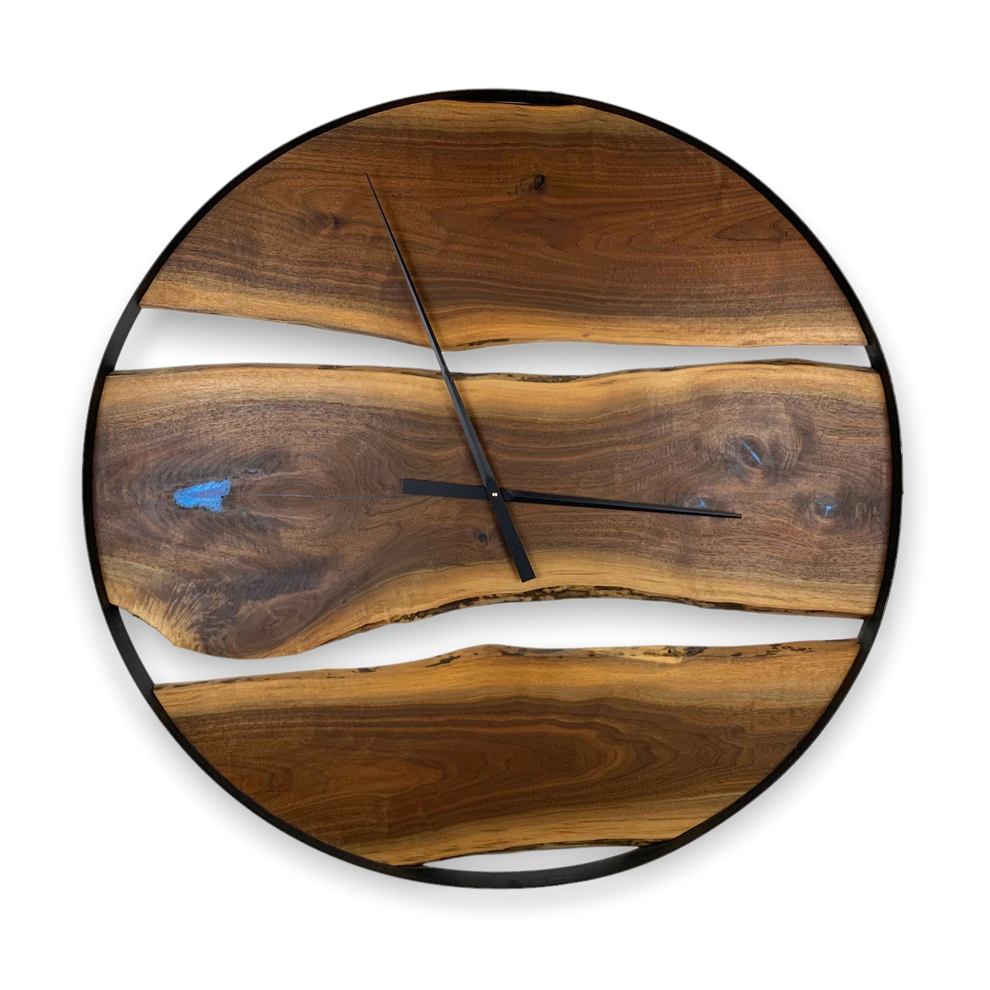 42" Wooden Wall Clock handmade from Black Walnut - CL240
