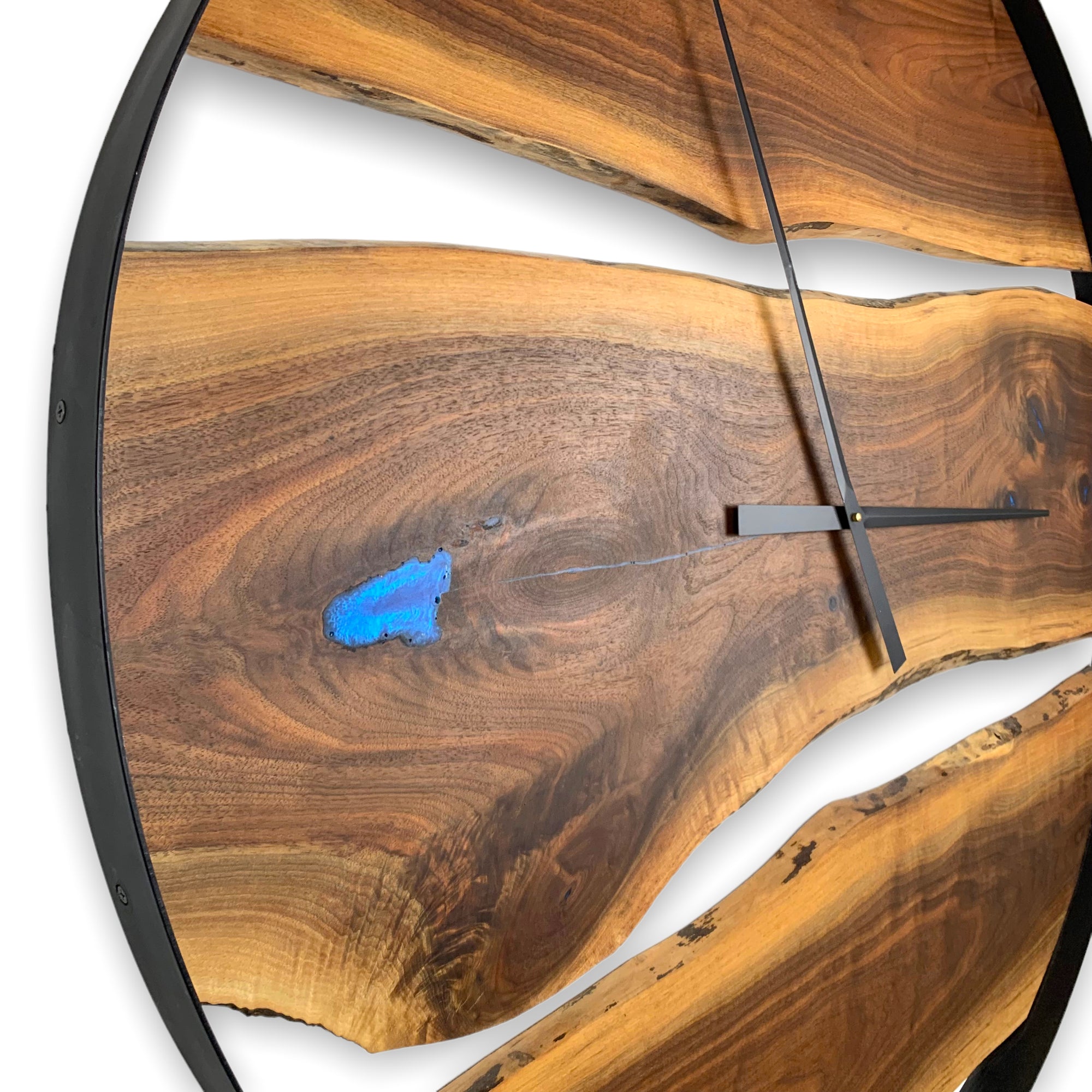 42" Wooden Wall Clock handmade from Black Walnut - CL240