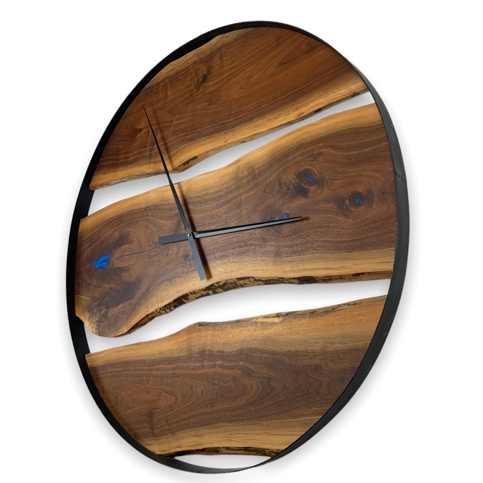 42" Wooden Wall Clock handmade from Black Walnut - CL240
