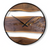 32" Wooden Wall Clock handmade from Black Walnut - CL237