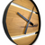 18" Wooden Wall Clock handmade using Black Locust wood - CL232
