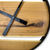 18" Wooden Wall Clock handmade using Black Locust wood - CL232