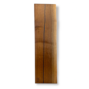 Black Walnut - Charcuterie Board with Epoxy Resin Inlay 23"x6.5"