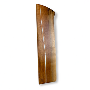 Black Walnut - Charcuterie Board with Epoxy Resin Inlay 22"x6.5"