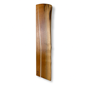 Black Walnut - Charcuterie Board with Epoxy Resin Inlay 22"x6.5"