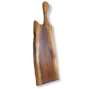 Black Walnut - Charcuterie Board with Handle 24"X8"