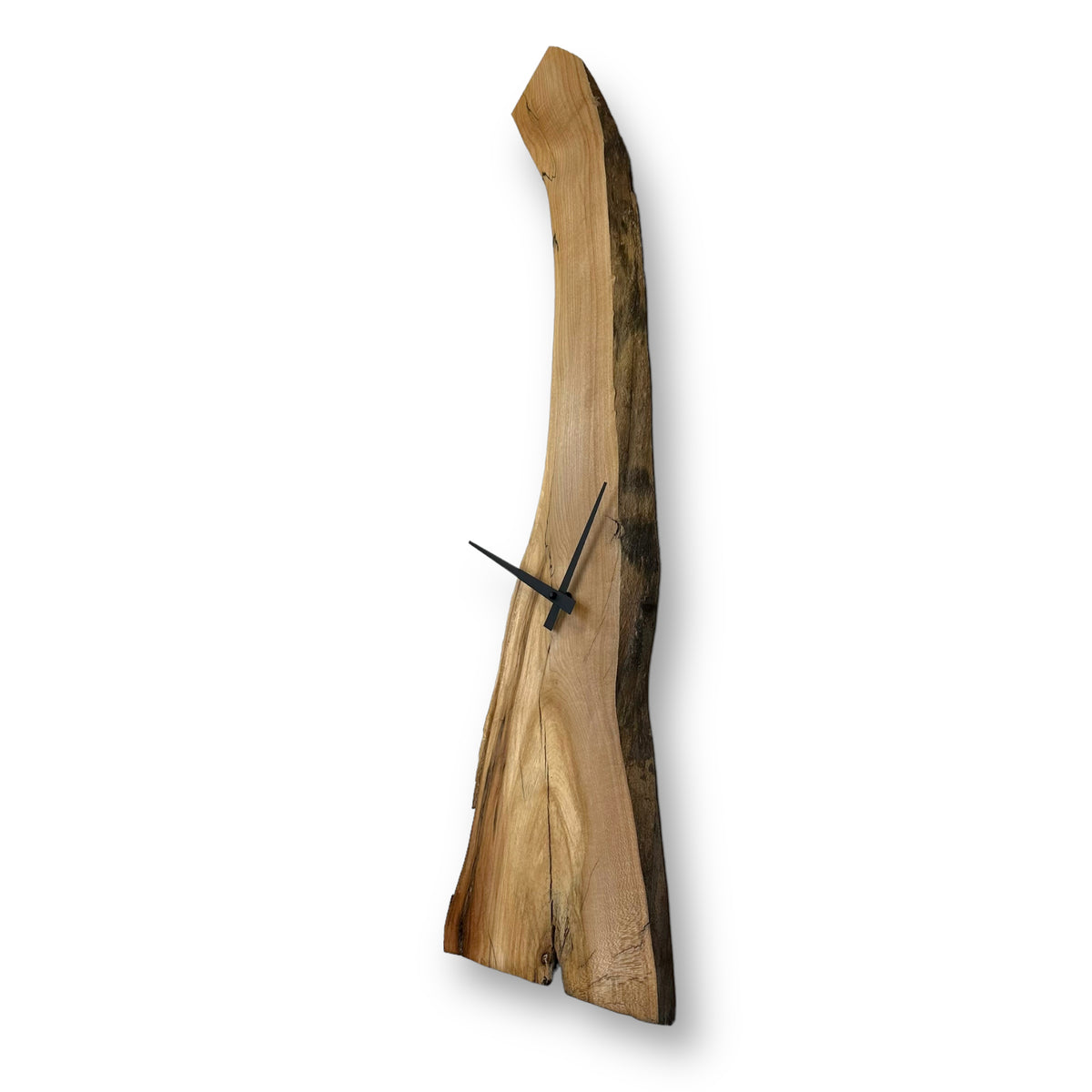 32" Tall - Spalted Maple Clock  - 32" Freeform  No.CL226