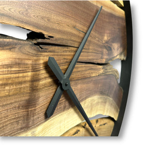 32" Wooden Wall Clock handmade from Black Walnut - CL229